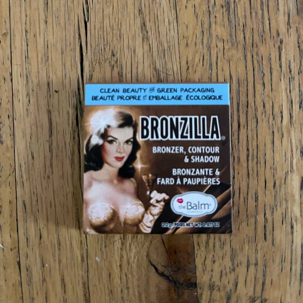 The Balm Bronzilla Bronzer, Contour, & Shadow.